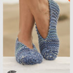 Marina Ballerina Slippers Free Knitting Pattern