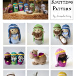 Nativity Set Free Knitting Pattern