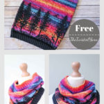 The Hiking Moose Cowl Free Knitting Pattern