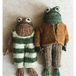 Frog and Toad Amigurumi Knitting Pattern