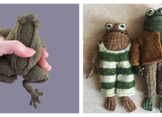 Frog and Toad Amigurumi Knitting Patterns