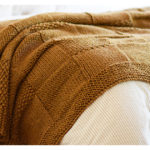 Seamless Squares Blanket Free Knitting Pattern