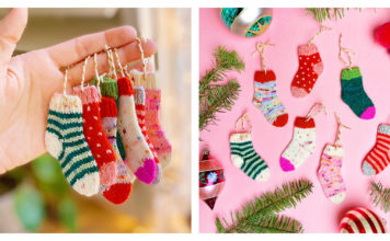 Tiny Tree Socks Free Knitting Pattern
