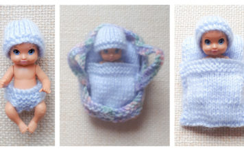 Barbie Baby in a Basket Free Knitting Pattern