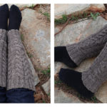 Cabled Legwamers Free Knitting Pattern