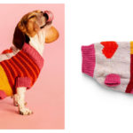 Doggie’s Got Heart Sweater Free Knitting Pattern