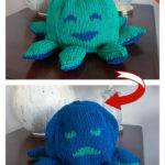 Reversible Mood Octopus Free Knitting Pattern
