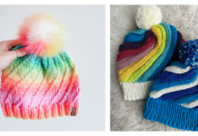 Swirl Hat Knitting Patterns