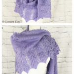 Wisteria Shawl Free Knitting Pattern