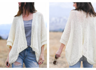 Breckenridge Topper Cardigan Free Knitting Pattern