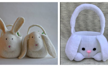 Bunny Basket Knitting Patterns