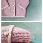 Coco French Styled Baby Jacket Free Knitting Pattern