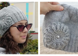 Easy Knit Beanie Free Knitting Pattern