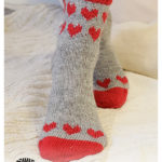 Heart Parade Socks Free Knitting Pattern