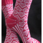 Heart and Sole Valentine’s Socks Free Knitting Pattern
