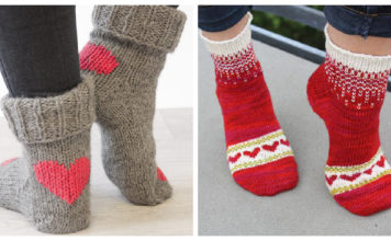 LoveSocks Free Knitting Pattern