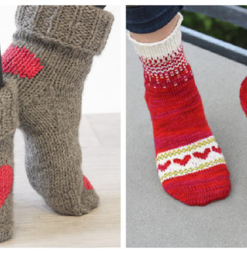 LoveSocks Free Knitting Pattern