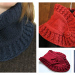 Mimosa Neckwarmer Free Knitting Pattern