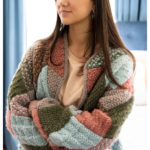 Patchwork Jacket Free Knitting Pattern