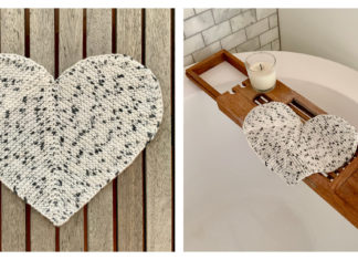 Practical Little Heart Free Knitting Pattern