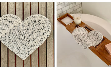 Practical Little Heart Free Knitting Pattern