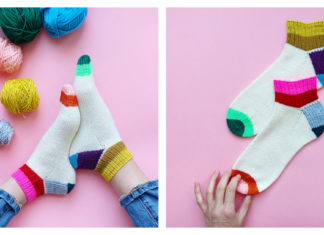 Weekend Shorty Socks Free Knitting Pattern
