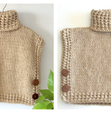 Bariloche Vest Pullover Free Knitting Pattern