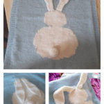 Bunny Baby Blanket Free Knitting Pattern