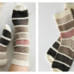 Color Palette Socks Free Knitting Pattern