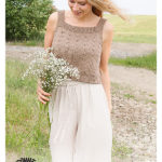 Midsummer’s Day Tank Top Free Knitting Pattern