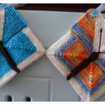 Modular Butterfly Square Free Knitting Pattern