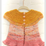 Rosebud Baby Cardigan Free Knitting Pattern