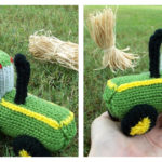 Tractor Toy Free Knitting Pattern