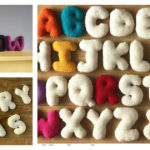 Alphabet Letter Knitting Pattern
