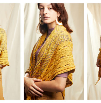 Lyrist Shawl Free Knitting Pattern
