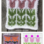 Tulip Blocks Free Knitting Charts