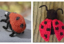 Amigurumi LadyBug Free Knitting Pattern