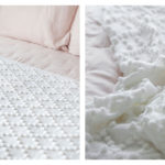 Bobble Stitch Blanket Free Knitting Pattern and Video Tutorial