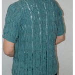 Lace Leaf Cardigan Free Knitting Pattern