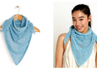 Light and Airy Shawl Free Knitting Pattern