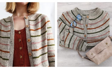 Livresque Cardigan Knitting Pattern