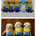 Minions Free Knitting Pattern
