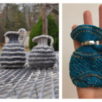 Pence Jug Coin Purse Free Knitting Pattern