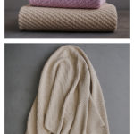 Shifting Angles Blanket Free Knitting Pattern