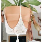 Star Pot Hanger Free Knitting Pattern