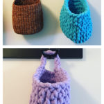 Hanging Basket Free Knitting Pattern
