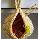 Limoncello Hanging Basket Free Knitting Pattern