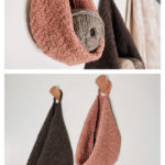 Slouchy Hanging Baskets Free Knitting Pattern
