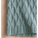Ash Bark Blanket Free Knitting Pattern