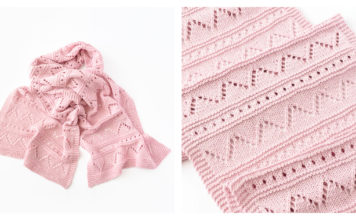 Blush Wrap Free Knitting Pattern